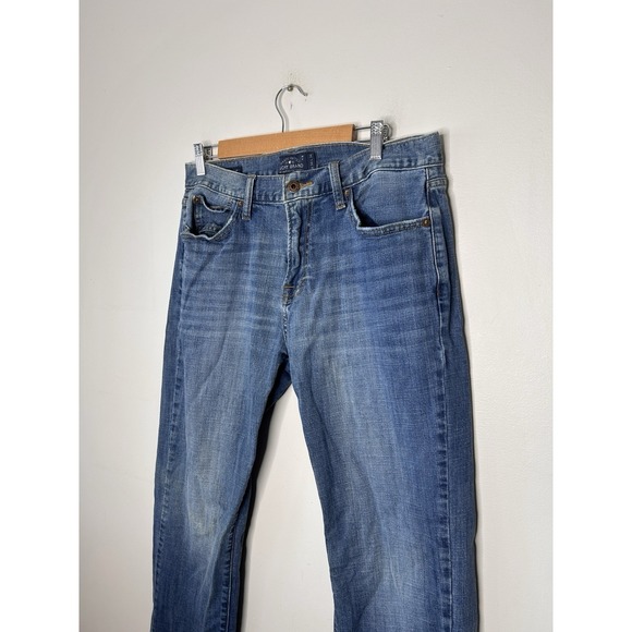 Lucky Brand 221 Men's Original Straight Fit Blue Medium Wash Jeans 34x34 - Picture 2 of 9